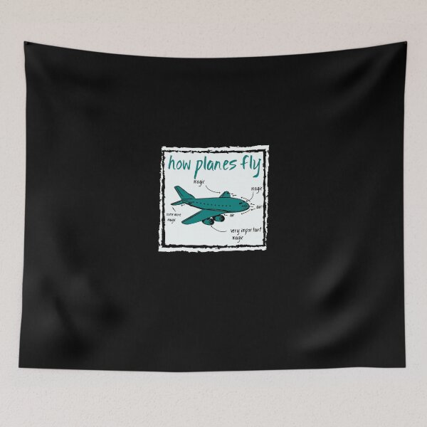 Item preview, How Planes Fly Funny Aerospace Engineer designed and sold by BahlerAmelia.