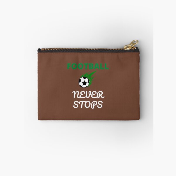 Item preview, FOOTBALL NEVER STOPS designed and sold by Andy1503.