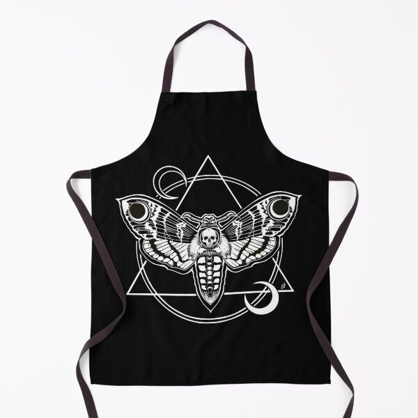 Item preview, Death Moth, Death's-head hawkmoth, Acherontia, Night Creature, Geometric Design, Vintage Black and White Art, Retro tattoo, Skull Shirt, Halloween Tshirt, Vintage Witch designed and sold by SSINAMOON.