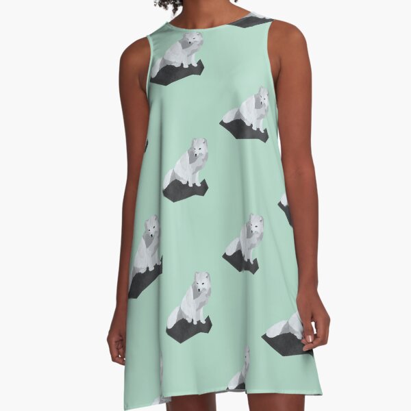 Arctic Fox A-Line Dress