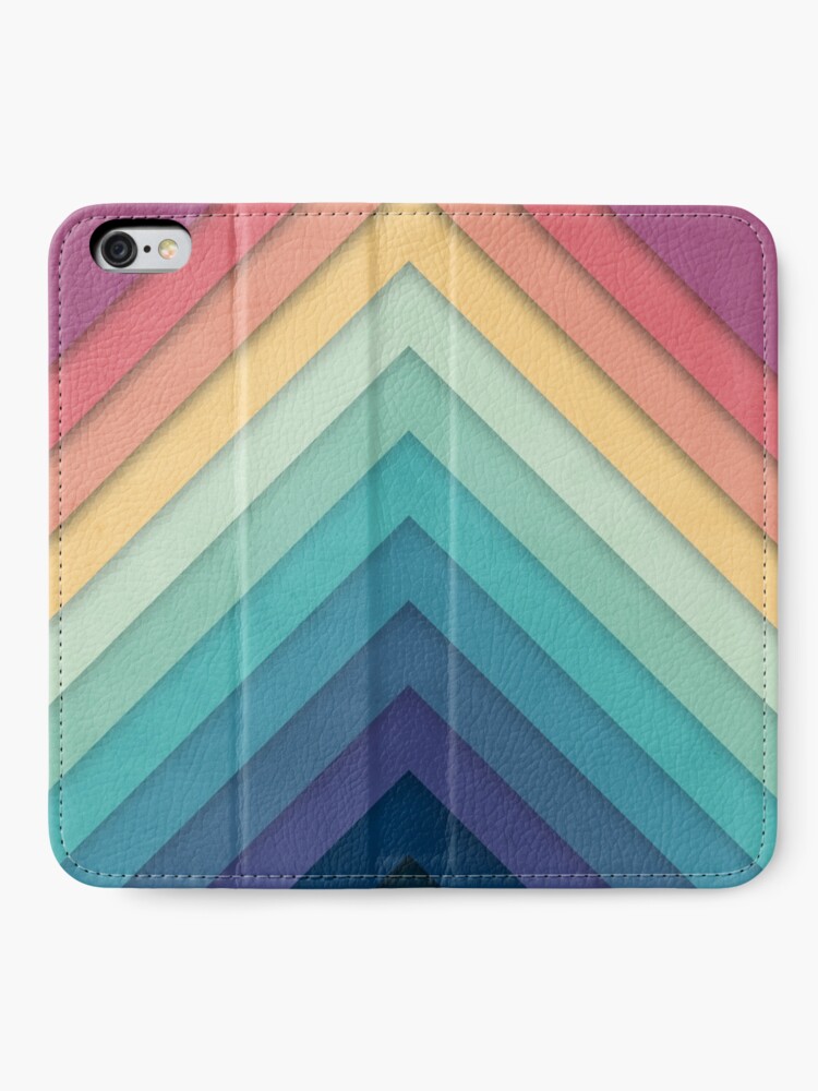 Alternate view of Retro Chevrons 002 iPhone Wallet