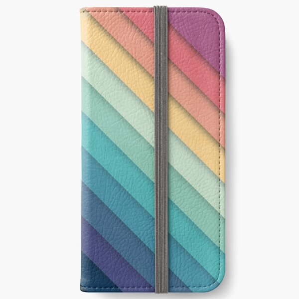 Retro Chevrons 002 iPhone Wallet