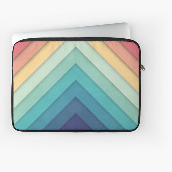 Retro Chevrons 002 Laptop Sleeve