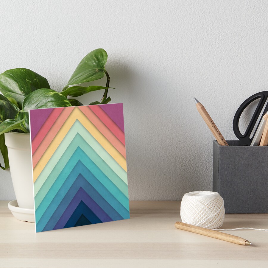 Item preview, Art Board Print designed and sold by geekchic.