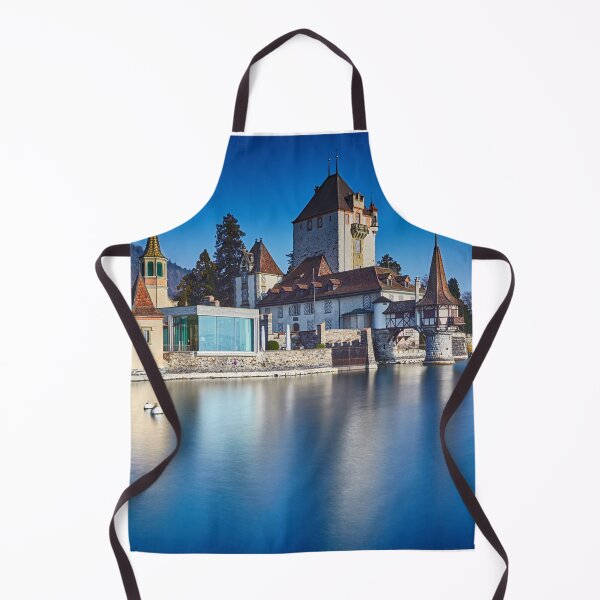 Item preview, Oberhofen Castle on Lake Thun, Switzerland designed and sold by RegaloRepublic.