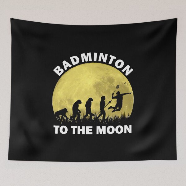 Item preview, Badminton To The Moon designed and sold by vineeth.