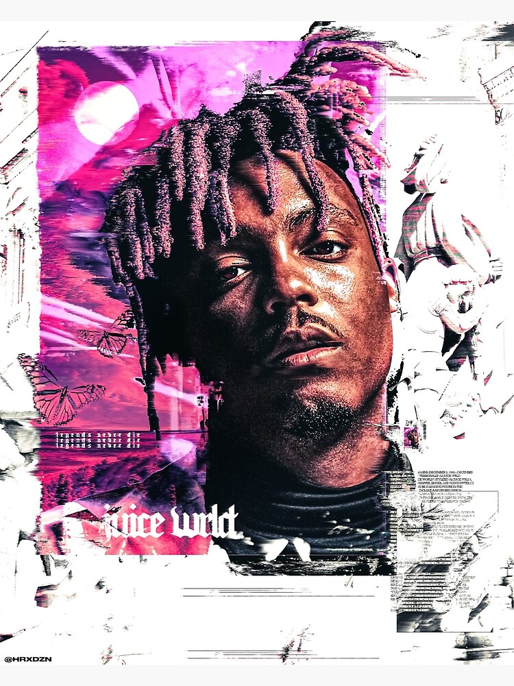 Juice Wrld Poster For Sale By Perrezdylxxxok Redbubble 