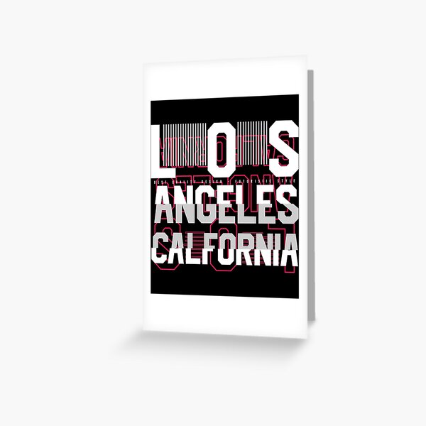 Los Angeles California Classic  Greeting Card