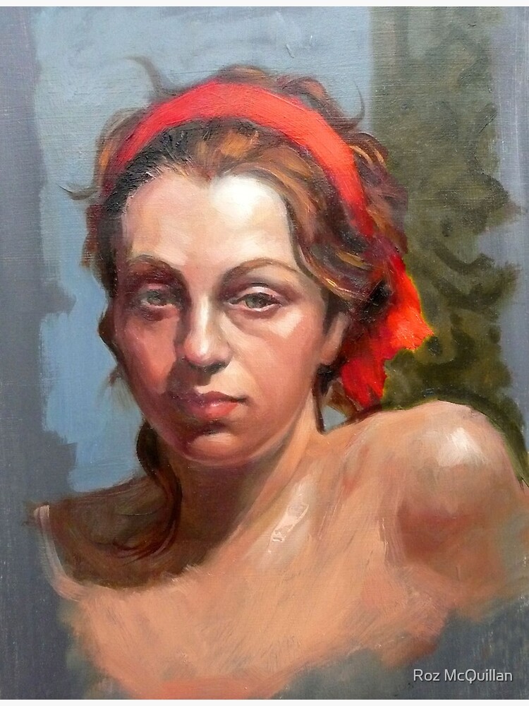 Portrait of Phoebe ~ oil by rozmcq