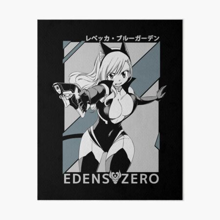 Edens Zero - Rebecca and Happy (with logo) | Art Board Print