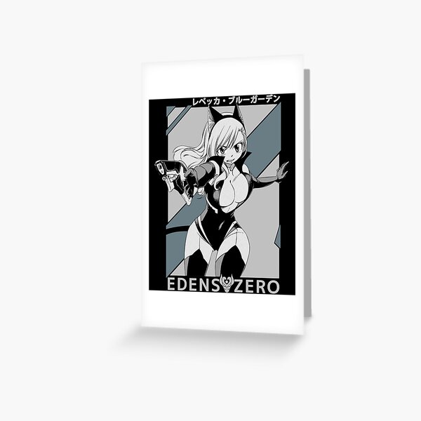 Edens Zero - Rebecca and Happy (with logo) | Art Board Print