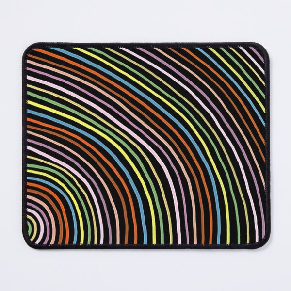 Item preview, Marble Texture Seamless Abstract Line Pattern Arch Swirl Colorful Rainbow Stripes designed and sold by MeyoshiGil99.
