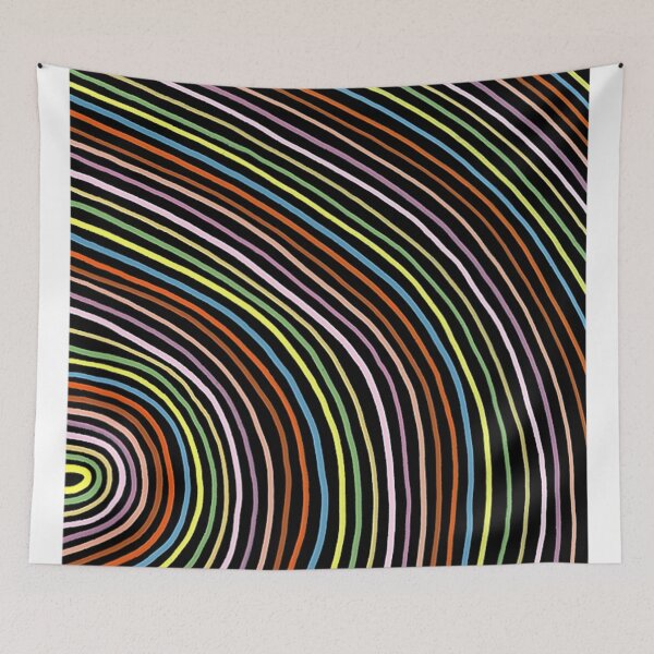 Item preview, Marble Texture Seamless  Abstract Line Pattern Arch Swirl Colorful Rainbow Stripes  designed and sold by MeyoshiGil99.