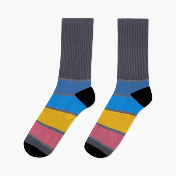 Item preview, Large Multicolour Horizontal Stripes Pattern 7 designed and sold by worldways.