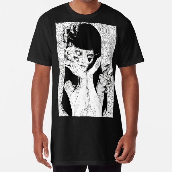 Anime Tomie Revenge Junji Ito Pictures Home Decoration Paintings Long T-Shirt