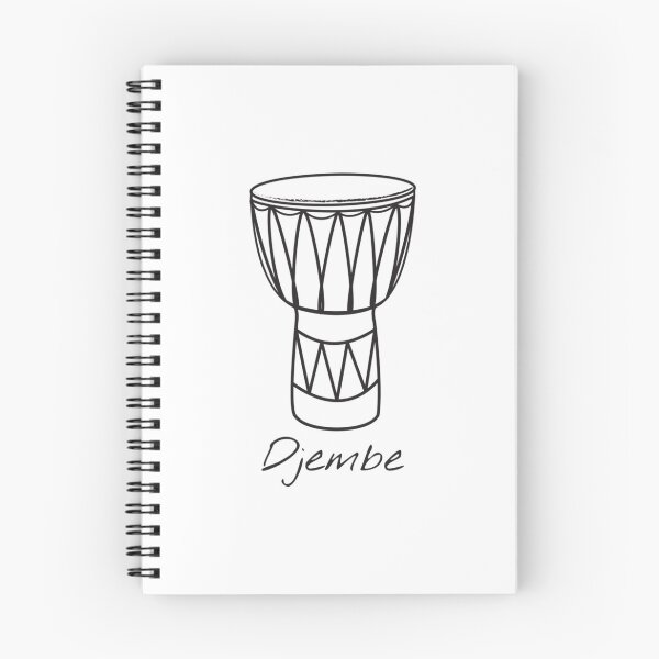 Item preview, Djembe Design for Drummers and Musicians - with white text Classic  designed and sold by kielrobshot.