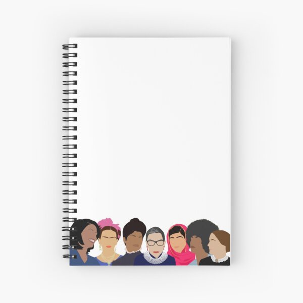 Feminist Girl Gang- Squad Goals Spiral Notebook