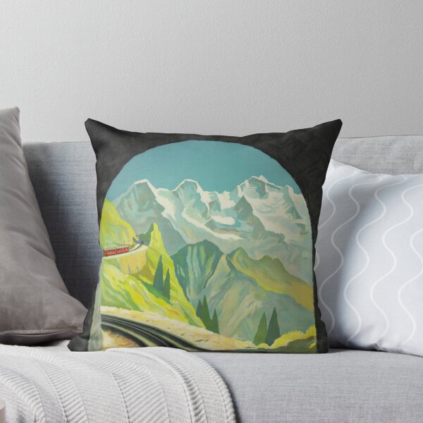 Item preview, SCHNIGE PLATTE INTERLAKEN Old SWISS Railway Art Deco Advertisement Poster 1930 by Alex Diggelmann designed and sold by retroposters.