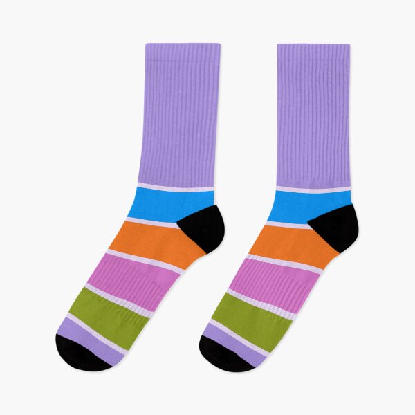 Item preview, Large Multicolour Horizontal Stripes Pattern 8 designed and sold by worldways.