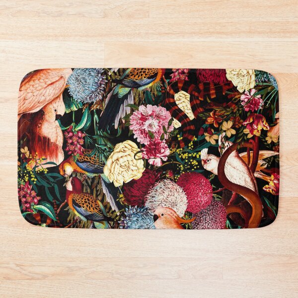 Item preview, Flowers and animals pattern II designed and sold by Burcu Korkmazyurek.