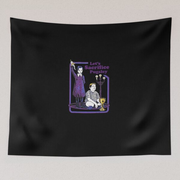 Item preview, Addams-Family-T-Shirt-Lets-Sacrifice-Pugsley designed and sold by BailenHamlet.