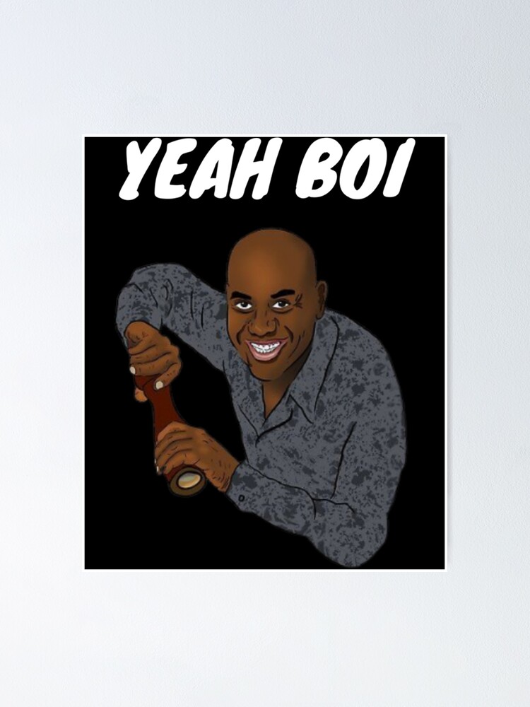 "Yeah Boy Spicy Ainsley Harriott Meme " Poster for Sale by