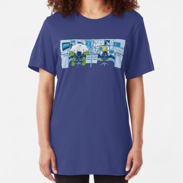 Work Friends Slim Fit T-Shirt