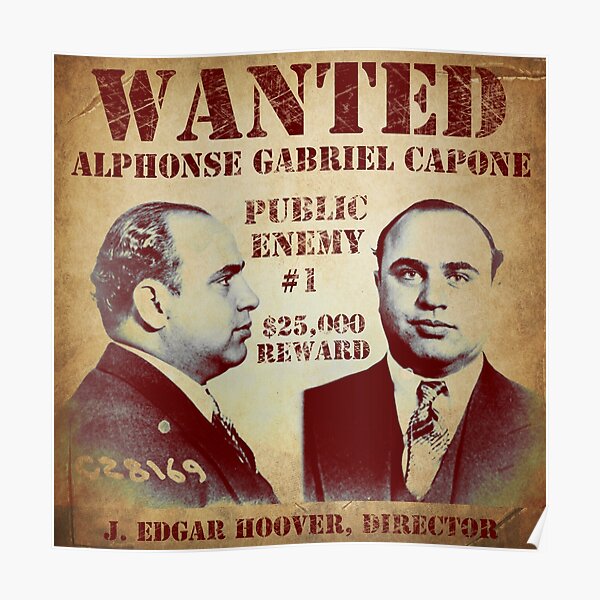 La Capone Posters Redbubble