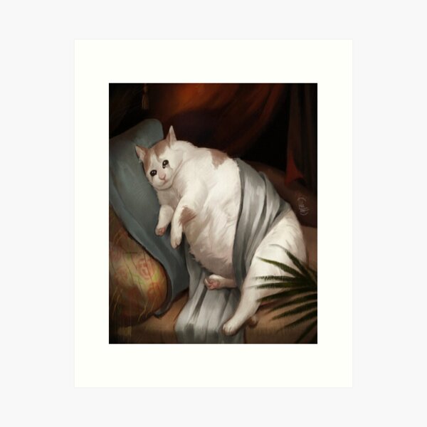 Item preview, Crying in renaissance cat kitty  designed and sold by Korondo.