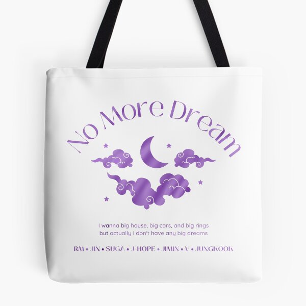 Item preview, BTS No More Dream illustration with lyrics designed and sold by elisthetic.