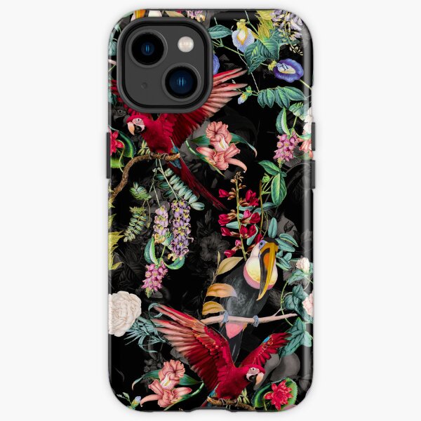 Fleurs et oiseaux IX Coque antichoc iPhone
