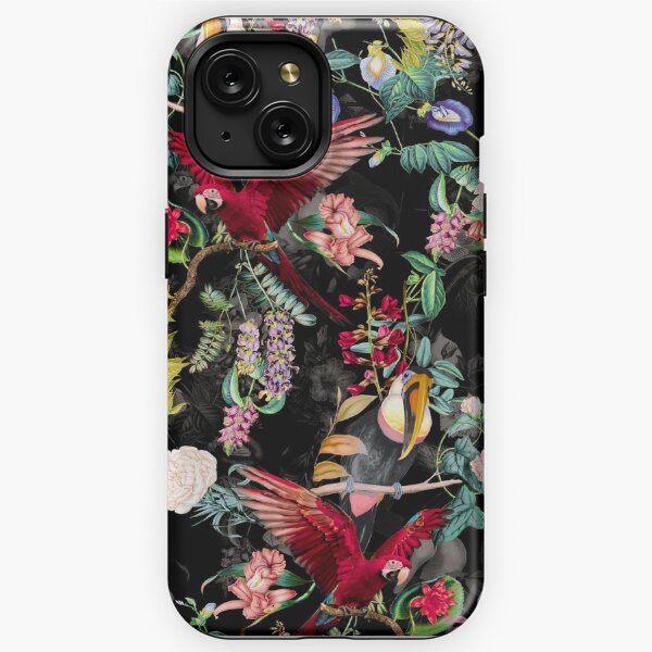 Floral and Birds IX iPhone Tough Case