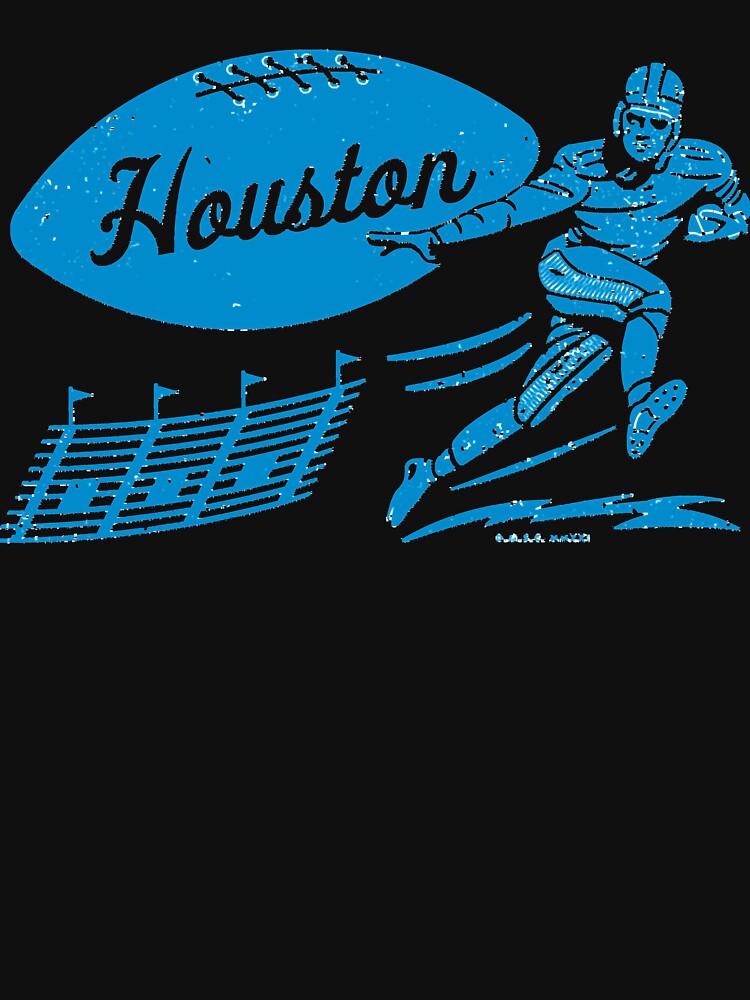 Houston Oilers Retro Blue T-Shirt