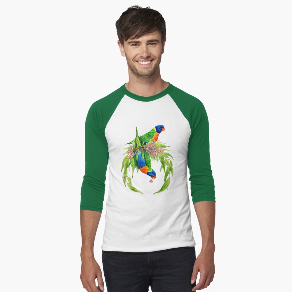 Artikel-Vorschau von Baseballshirt mit 3/4-Arm, designt und verkauft von antarcticpip.