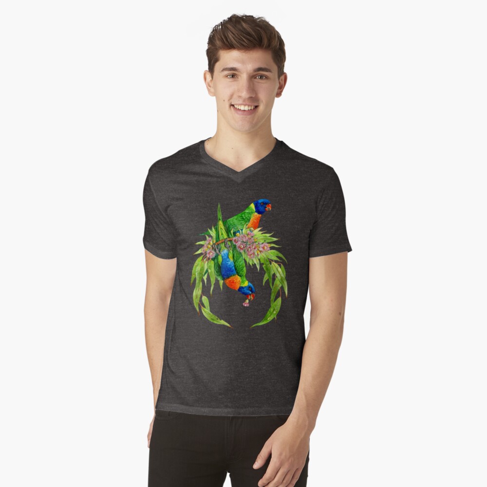 Artikel-Vorschau von T-Shirt mit V-Ausschnitt, designt und verkauft von antarcticpip.