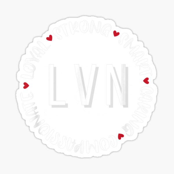 Licensed Vocational Nurse Gifts LVN Nurses Medical Love Poster for Sale by  studioaprio