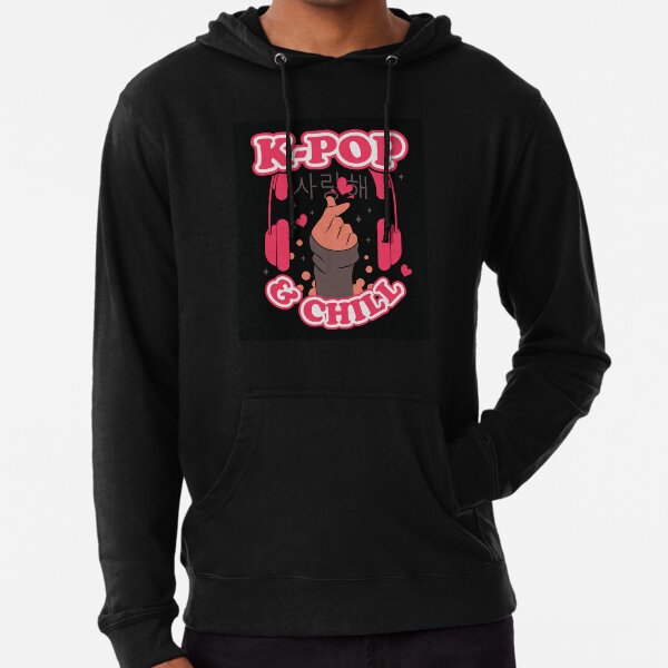 K-Pop and Chill Lightweight Hoodie