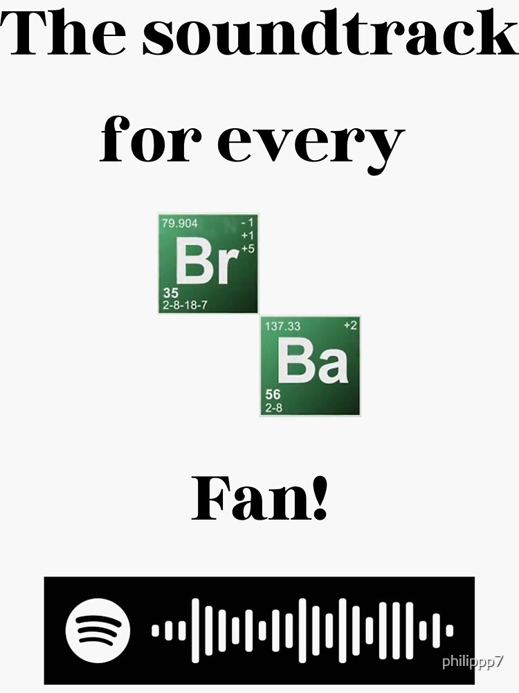 "The soundtrack to one of the best series ever made" Sticker for Sale