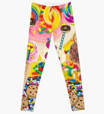 Ice Cream Sprinkle Candy Cookie Dreams Leggings