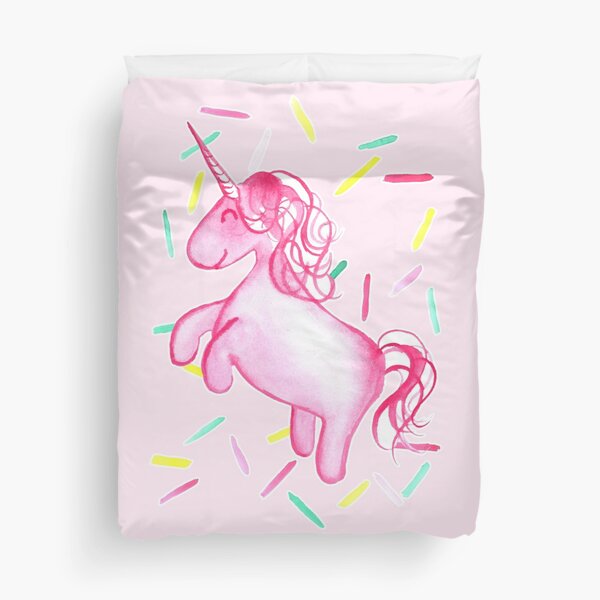 Ponicorn | Pink Duvet Cover