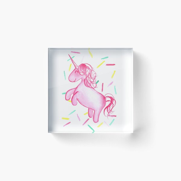Ponicorn | Pink Acrylic Block