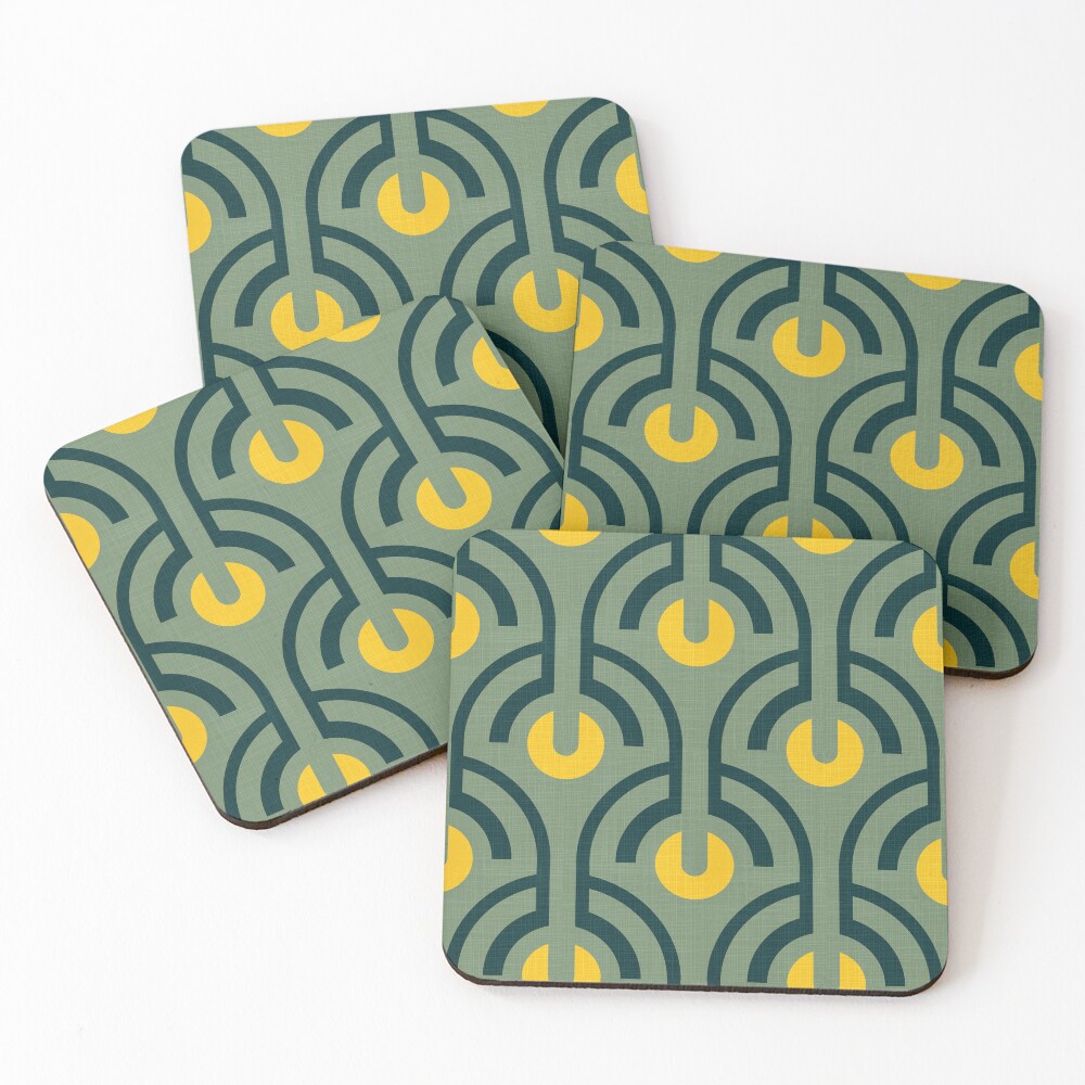 Item preview, Coasters (Set of 4) designed and sold by PattenMonster.