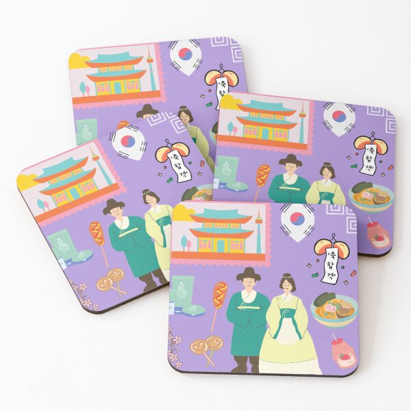 Item preview, South Korea and its elements designed and sold by pinkpastel.