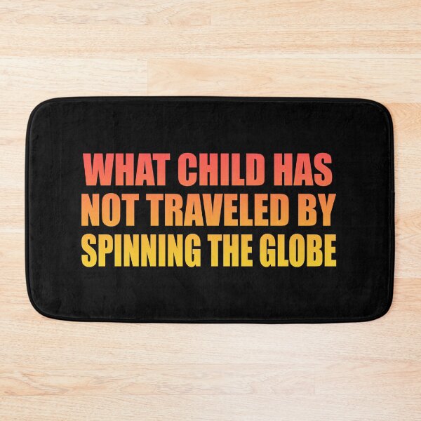 Item preview, What child has not traveled by spinning the globe designed and sold by Colorfulandfun.