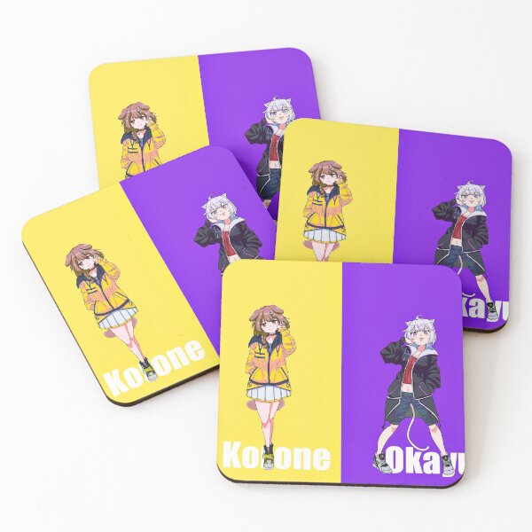 Item preview, Hololive Gamers Fubuki, Korone, Okayu, Mio designed and sold by kylewords00.