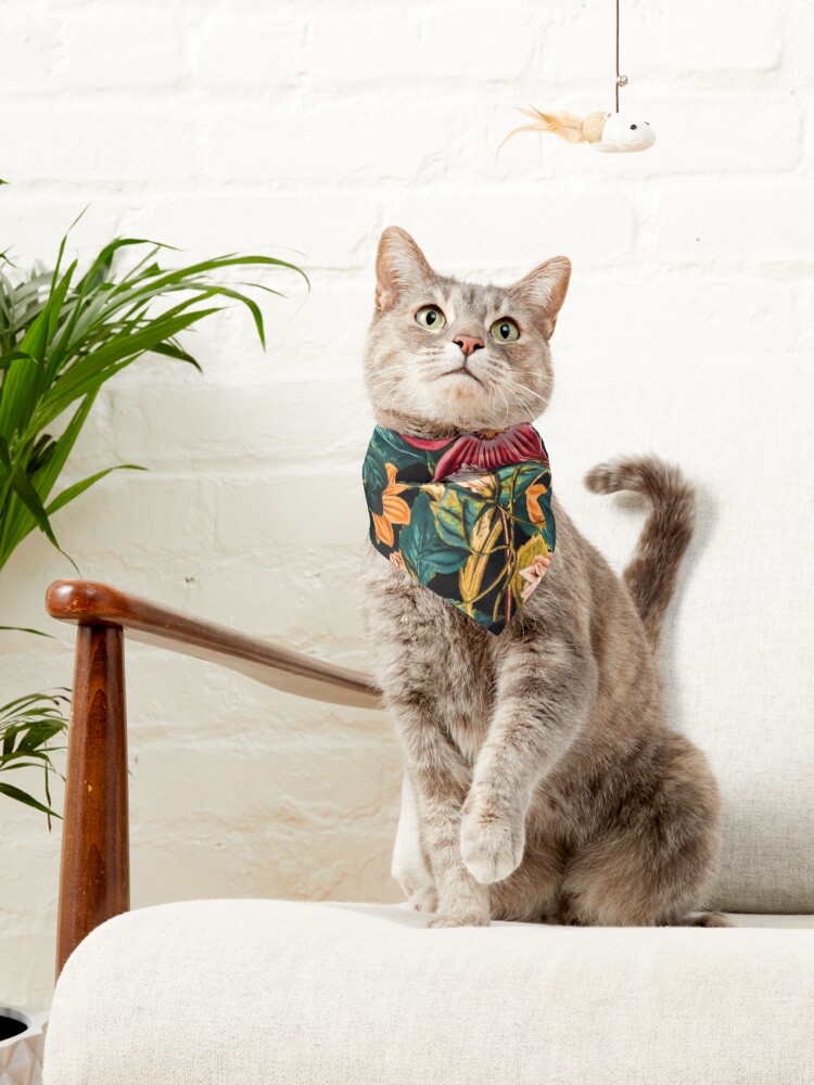 Alternate view of NIGHT-GARDEN-XXIV Pet Bandana