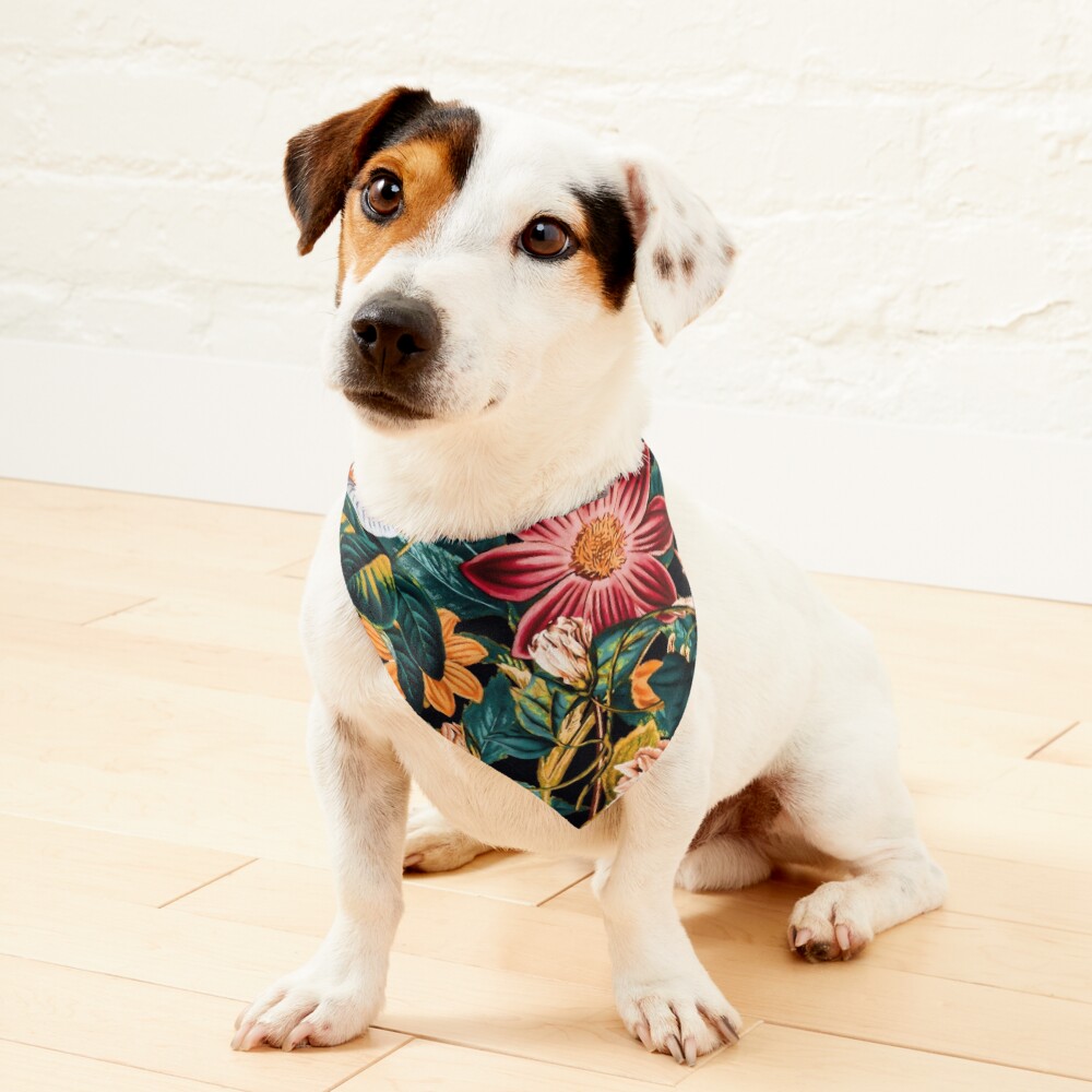 NIGHT-GARDEN-XXIV Pet Bandana