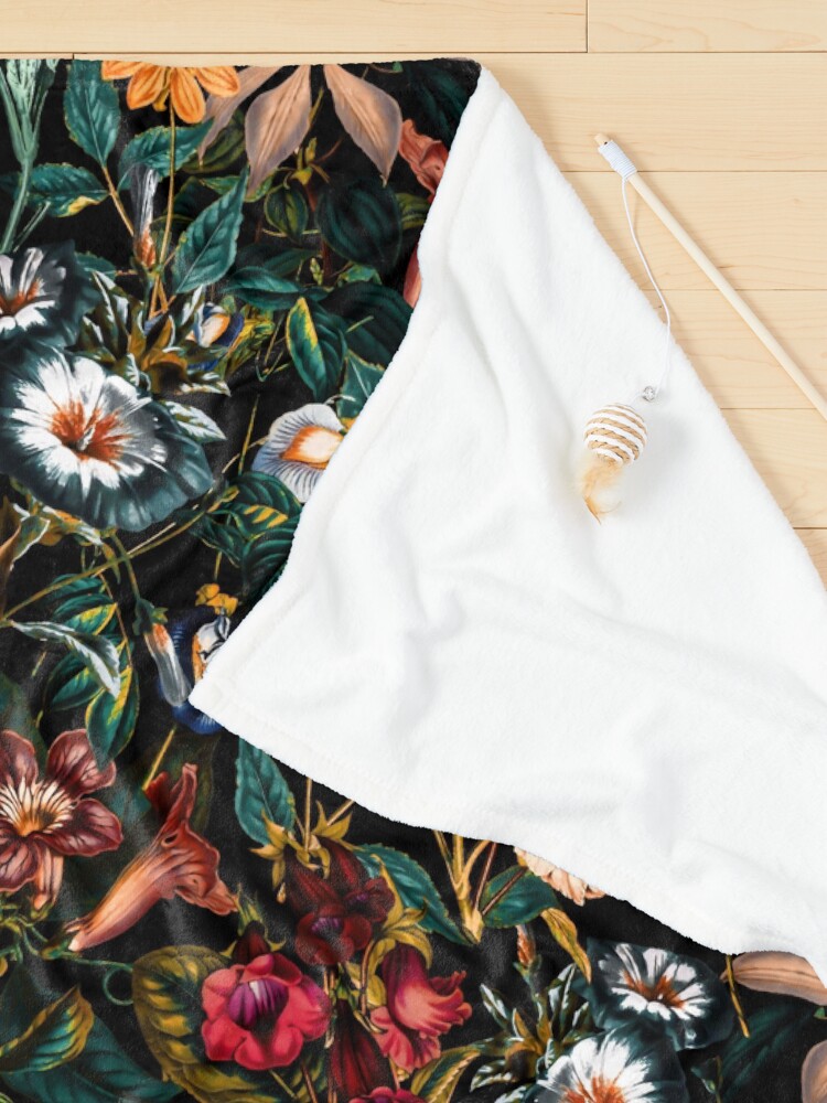 Alternate view of NIGHT-GARDEN-XXIV Pet Blanket