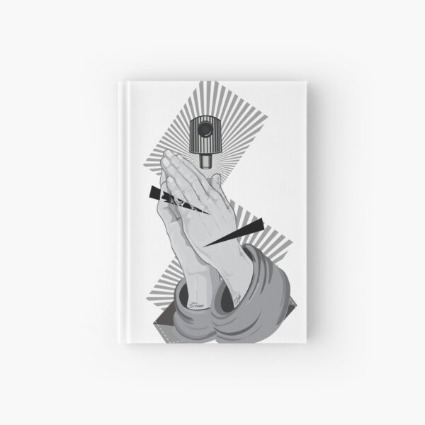 Praying Hands Graffiti Hardcover Journal