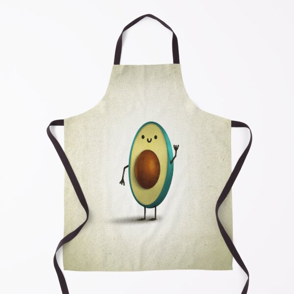 Item preview, avocado cartoon designed and sold by BojerShop.